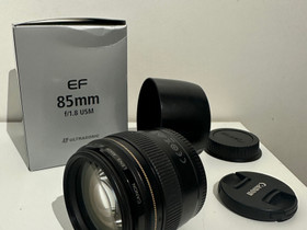 Canon EF 85mm 1.8 USM, Objektiivit, Kamerat ja valokuvaus, Kajaani, Tori.fi