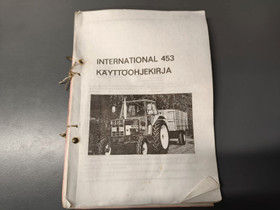 International 453 traktorin ohjekirja, Traktorit, Kuljetuskalusto ja raskas kalusto, Urjala, Tori.fi