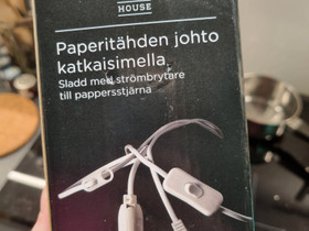House paperitähdenjohto, Valaisimet, Sisustus ja huonekalut, Helsinki, Tori.fi House paperitähdenjohto, Valaisimet, Sisustus ja huonekalut, Helsinki, Tori.fi