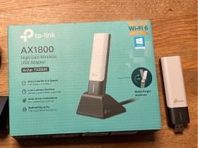TP-link Wireless Adapter AX1800 / Archer TX20UH, Verkkotuotteet, Tietokoneet ja lisälaitteet, Espoo, Tori.fi TP-link Wireless Adapter AX1800 / Archer TX20UH, Verkkotuotteet, Tietokoneet ja lisälaitteet, Espoo, Tori.fi