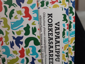 2xlippu korkeasaareen (arvo 40e), Keikat, konsertit ja tapahtumat, Matkat ja liput, Helsinki, Tori.fi 2xlippu korkeasaareen (arvo 40e), Keikat, konsertit ja tapahtumat, Matkat ja liput, Helsinki, Tori.fi