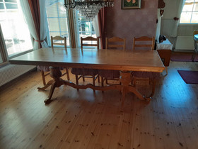 Ruokailuryhmä , mäntypöytä +8 tuolia, Pöydät ja tuolit, Sisustus ja huonekalut, Mynämäki, Tori.fi Ruokailuryhmä , mäntypöytä +8 tuolia, Pöydät ja tuolit, Sisustus ja huonekalut, Mynämäki, Tori.fi