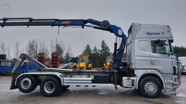 Scania R124 Nosturi Radiolla / Koukkulaite, kuva 1