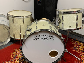 Slingerland radioking, Rummut, Musiikki ja soittimet, Kempele, Tori.fi Slingerland radioking, Rummut, Musiikki ja soittimet, Kempele, Tori.fi