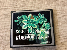 Kingston 8GB Elite Pro CompactFlash, Valokuvaustarvikkeet, Kamerat ja valokuvaus, Vaasa, Tori.fi Kingston 8GB Elite Pro CompactFlash, Valokuvaustarvikkeet, Kamerat ja valokuvaus, Vaasa, Tori.fi