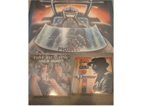 Tony Macalpine LP levyjä, Musiikki CD, DVD ja äänitteet, Musiikki ja soittimet, Mustasaari, Tori.fi