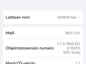 Honor x6a, Puhelimet, Puhelimet ja tarvikkeet, Lappeenranta, Tori.fi Honor x6a, Puhelimet, Puhelimet ja tarvikkeet, Lappeenranta, Tori.fi