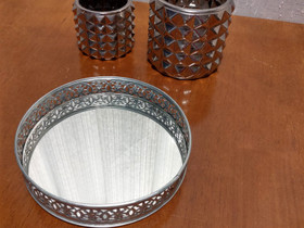 Tuikkukipot ja lasialusta, Sisustustavarat, Sisustus ja huonekalut, Jyväskylä, Tori.fi Tuikkukipot ja lasialusta, Sisustustavarat, Sisustus ja huonekalut, Jyväskylä, Tori.fi