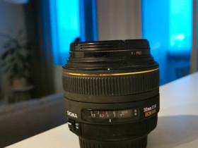 Sigma 30mm f/1.4 EX DC HSM (Canon), Objektiivit, Kamerat ja valokuvaus, Vaasa, Tori.fi Sigma 30mm f/1.4 EX DC HSM (Canon), Objektiivit, Kamerat ja valokuvaus, Vaasa, Tori.fi