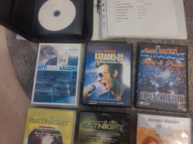 Karaoke DVD-levyjä 28kpl, Audio ja musiikkilaitteet, Viihde-elektroniikka, Lahti, Tori.fi