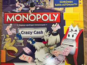 Monopoly Crazy Cash, Pelit ja muut harrastukset, Pori, Tori.fi