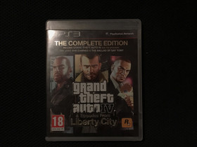 Gta4 the complete edition ps3, Pelikonsolit ja pelaaminen, Viihde-elektroniikka, Lahti, Tori.fi Gta4 the complete edition ps3, Pelikonsolit ja pelaaminen, Viihde-elektroniikka, Lahti, Tori.fi