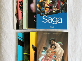 Saga vol.1-9 sarjakuvat setti, Sarjakuvat, Kirjat ja lehdet, Espoo, Tori.fi
