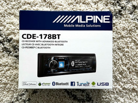 Alpine CDE-178bt, Autostereot ja tarvikkeet, Auton varaosat ja tarvikkeet, Vihti, Tori.fi Alpine CDE-178bt, Autostereot ja tarvikkeet, Auton varaosat ja tarvikkeet, Vihti, Tori.fi