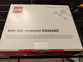 DNA DSL-modeemi DG200AC, Verkkotuotteet, Tietokoneet ja lisälaitteet, Oulu, Tori.fi