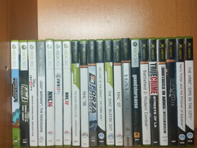 Xbox ja xbox 360 pelejä, Pelikonsolit ja pelaaminen, Viihde-elektroniikka, Hämeenlinna, Tori.fi