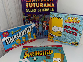 Simpson kirjoja, Sarjakuvat, Kirjat ja lehdet, Helsinki, Tori.fi Simpson kirjoja, Sarjakuvat, Kirjat ja lehdet, Helsinki, Tori.fi