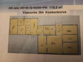 5H, Vaasantie 364, Koskenkorva, Vuokrattavat asunnot, Asunnot, Ilmajoki, Tori.fi