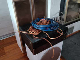 Kaiutin + vahvistinsetti, Audio ja musiikkilaitteet, Viihde-elektroniikka, Jyväskylä, Tori.fi Kaiutin + vahvistinsetti, Audio ja musiikkilaitteet, Viihde-elektroniikka, Jyväskylä, Tori.fi