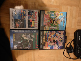 16-Bit Sega Megadrive 2, 3ohjainta, 12peliä., Pelikonsolit ja pelaaminen, Viihde-elektroniikka, Mikkeli, Tori.fi