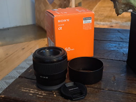 Sony FE 50mm f1.8, Objektiivit, Kamerat ja valokuvaus, Turku, Tori.fi Sony FE 50mm f1.8, Objektiivit, Kamerat ja valokuvaus, Turku, Tori.fi