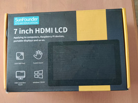 SunFounder 7" HDMI LCD näyttö, Oheislaitteet, Tietokoneet ja lisälaitteet, Hämeenlinna, Tori.fi SunFounder 7" HDMI LCD näyttö, Oheislaitteet, Tietokoneet ja lisälaitteet, Hämeenlinna, Tori.fi