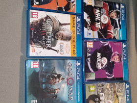 PS4 pelejä, Pelikonsolit ja pelaaminen, Viihde-elektroniikka, Kaavi, Tori.fi