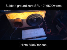 Subbari paketti, Autostereot ja tarvikkeet, Auton varaosat ja tarvikkeet, Raahe, Tori.fi Subbari paketti, Autostereot ja tarvikkeet, Auton varaosat ja tarvikkeet, Raahe, Tori.fi