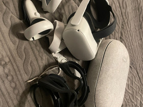 Oculus Quest 2 ja elite strap akulla, Pelikonsolit ja pelaaminen, Viihde-elektroniikka, Lieksa, Tori.fi