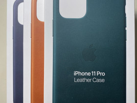 Apple iPhone 11 Pro/X/XS nahkaiset suojakuoret 3x, Puhelintarvikkeet, Puhelimet ja tarvikkeet, Kuopio, Tori.fi