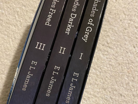 Fifty Shades of Grey Trilogy, englanninkieliset, Kaunokirjallisuus, Kirjat ja lehdet, Turku, Tori.fi
