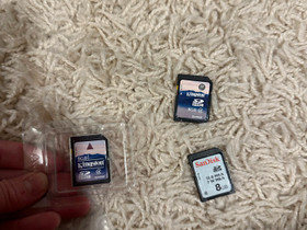 3kpl 8GB:n SDCH-kortteja, Valokuvaustarvikkeet, Kamerat ja valokuvaus, Kuopio, Tori.fi 3kpl 8GB:n SDCH-kortteja, Valokuvaustarvikkeet, Kamerat ja valokuvaus, Kuopio, Tori.fi