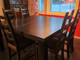 Iso ruokapöytä, Pöydät ja tuolit, Sisustus ja huonekalut, Rovaniemi, Tori.fi