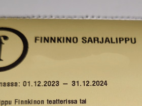 Finnkinon leffalippu, Keikat, konsertit ja tapahtumat, Matkat ja liput, Pori, Tori.fi Finnkinon leffalippu, Keikat, konsertit ja tapahtumat, Matkat ja liput, Pori, Tori.fi