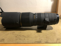 Sigma 100-300mm tele canon EF