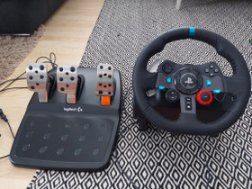 Logitech G29 ratti ja polkimet, Pelikonsolit ja pelaaminen, Viihde-elektroniikka, Parikkala, Tori.fi Logitech G29 ratti ja polkimet, Pelikonsolit ja pelaaminen, Viihde-elektroniikka, Parikkala, Tori.fi