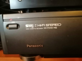 Panasonic Svhs NV-fs100 hq, Kotiteatterit ja DVD-laitteet, Viihde-elektroniikka, Lieto, Tori.fi