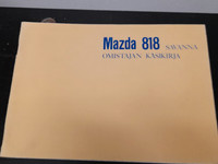 Mazda 818 ksikirjat