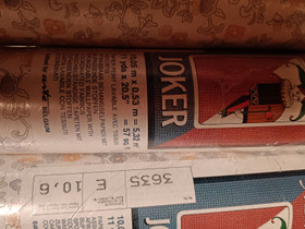 Joker tapettirullia 6 kpl, Muu rakentaminen ja remontointi, Rakennustarvikkeet ja työkalut, Raisio, Tori.fi Joker tapettirullia 6 kpl, Muu rakentaminen ja remontointi, Rakennustarvikkeet ja työkalut, Raisio, Tori.fi