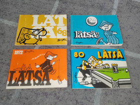 4 Lätsä-sarjakuvakirjaa, 1968-80, Sarjakuvat, Kirjat ja lehdet, Kerava, Tori.fi 4 Lätsä-sarjakuvakirjaa, 1968-80, Sarjakuvat, Kirjat ja lehdet, Kerava, Tori.fi