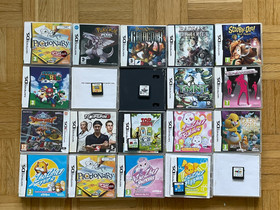 Nintendo DS pelej osa 2 JNS, Pelikonsolit ja pelaaminen, Viihde-elektroniikka, Joensuu, Tori.fi