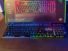 Razer blackwidow V3 mekaaninen peli näppäimistö, Oheislaitteet, Tietokoneet ja lisälaitteet, Lappeenranta, Tori.fi Razer blackwidow V3 mekaaninen peli näppäimistö, Oheislaitteet, Tietokoneet ja lisälaitteet, Lappeenranta, Tori.fi