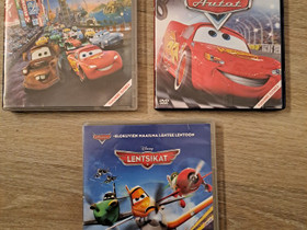 Autot, Autot 2 ja Lentsikat DVD., Elokuvat, Laukaa, Tori.fi Autot, Autot 2 ja Lentsikat DVD., Elokuvat, Laukaa, Tori.fi