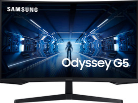 Samsung Odyssey G5 C27G55 27" kaareva pelinytt, Oheislaitteet, Tietokoneet ja lislaitteet, Raisio, Tori.fi