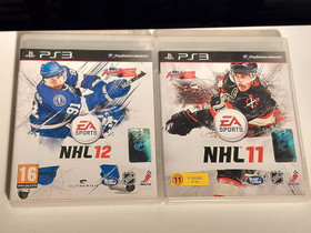 Ps3 nhl 11 & 12, Pelikonsolit ja pelaaminen, Viihde-elektroniikka, Kontiolahti, Tori.fi Ps3 nhl 11 & 12, Pelikonsolit ja pelaaminen, Viihde-elektroniikka, Kontiolahti, Tori.fi