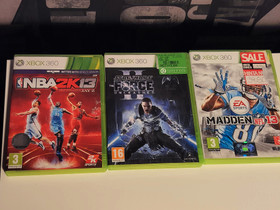 Xbox 360 pelit, Pelikonsolit ja pelaaminen, Viihde-elektroniikka, Kontiolahti, Tori.fi Xbox 360 pelit, Pelikonsolit ja pelaaminen, Viihde-elektroniikka, Kontiolahti, Tori.fi