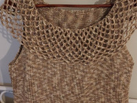 Kimaltava neuletoppi L-XL