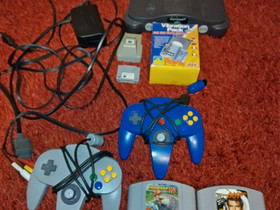 Nintendo 64, Pelikonsolit ja pelaaminen, Viihde-elektroniikka, Lappeenranta, Tori.fi Nintendo 64, Pelikonsolit ja pelaaminen, Viihde-elektroniikka, Lappeenranta, Tori.fi