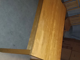 Massiivipuu pöytä, Pöydät ja tuolit, Sisustus ja huonekalut, Mynämäki, Tori.fi Massiivipuu pöytä, Pöydät ja tuolit, Sisustus ja huonekalut, Mynämäki, Tori.fi