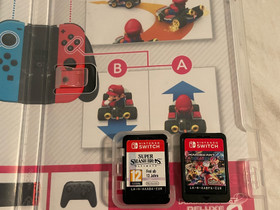 Mario kart ja super smash bros nintendo switchille, Pelikonsolit ja pelaaminen, Viihde-elektroniikka, Helsinki, Tori.fi Mario kart ja super smash bros nintendo switchille, Pelikonsolit ja pelaaminen, Viihde-elektroniikka, Helsinki, Tori.fi